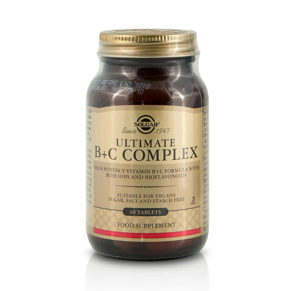 SOLGAR - Ultimate B+C Complex - 60tabs