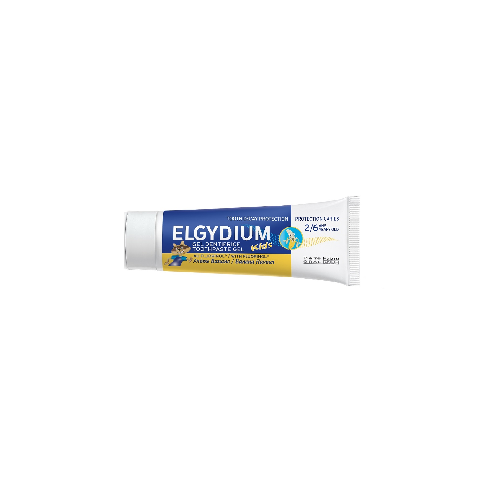 ELGYDIUM - KIDS Παιδική Οδοντόκρεμα με άρωμα μπανάνας - 50ml