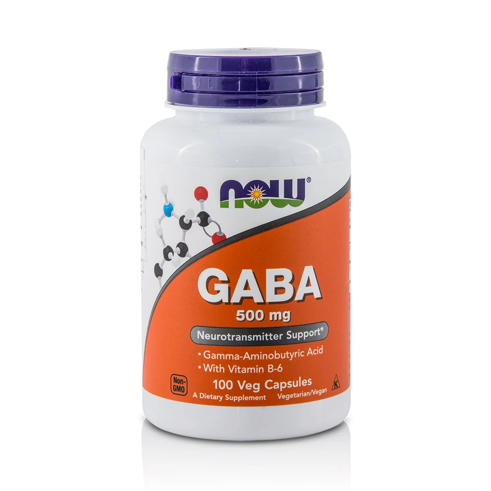NOW - GABA 500mg - 100caps