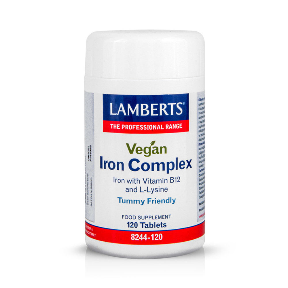 LAMBERTS - Vegan Iron Complex - 120tabs