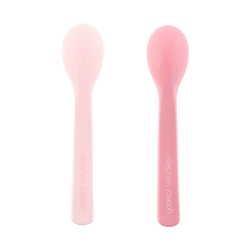 STEPHEN JOSEPH - Silicon Spoon Set 0m+ (Bunny) - 2τεμ.