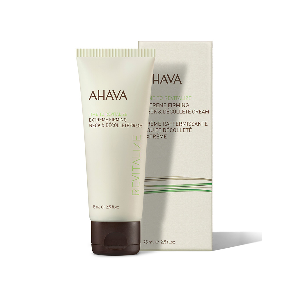 AHAVA - TIME TO REVITALIZE Extreme Firming Neck & Decollete Cream - 75ml