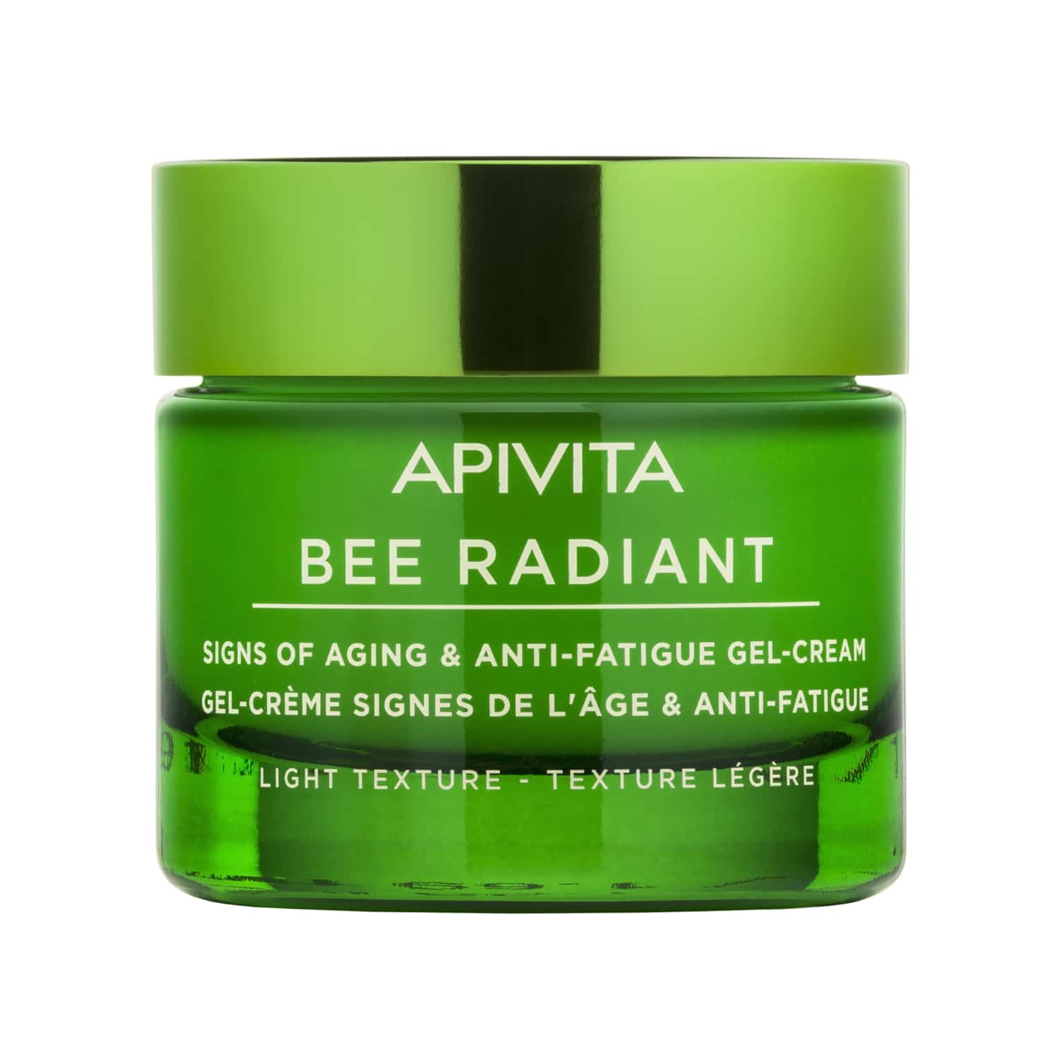 APIVITA - BEE RADIANT Κρέμα-Gel για Σημάδια Γήρανσης & Ξεκούραστη Όψη με Λευκή Παιώνια & Πατενταρισμένη Πρόπολη (ελαφριά υφή) - 50ml