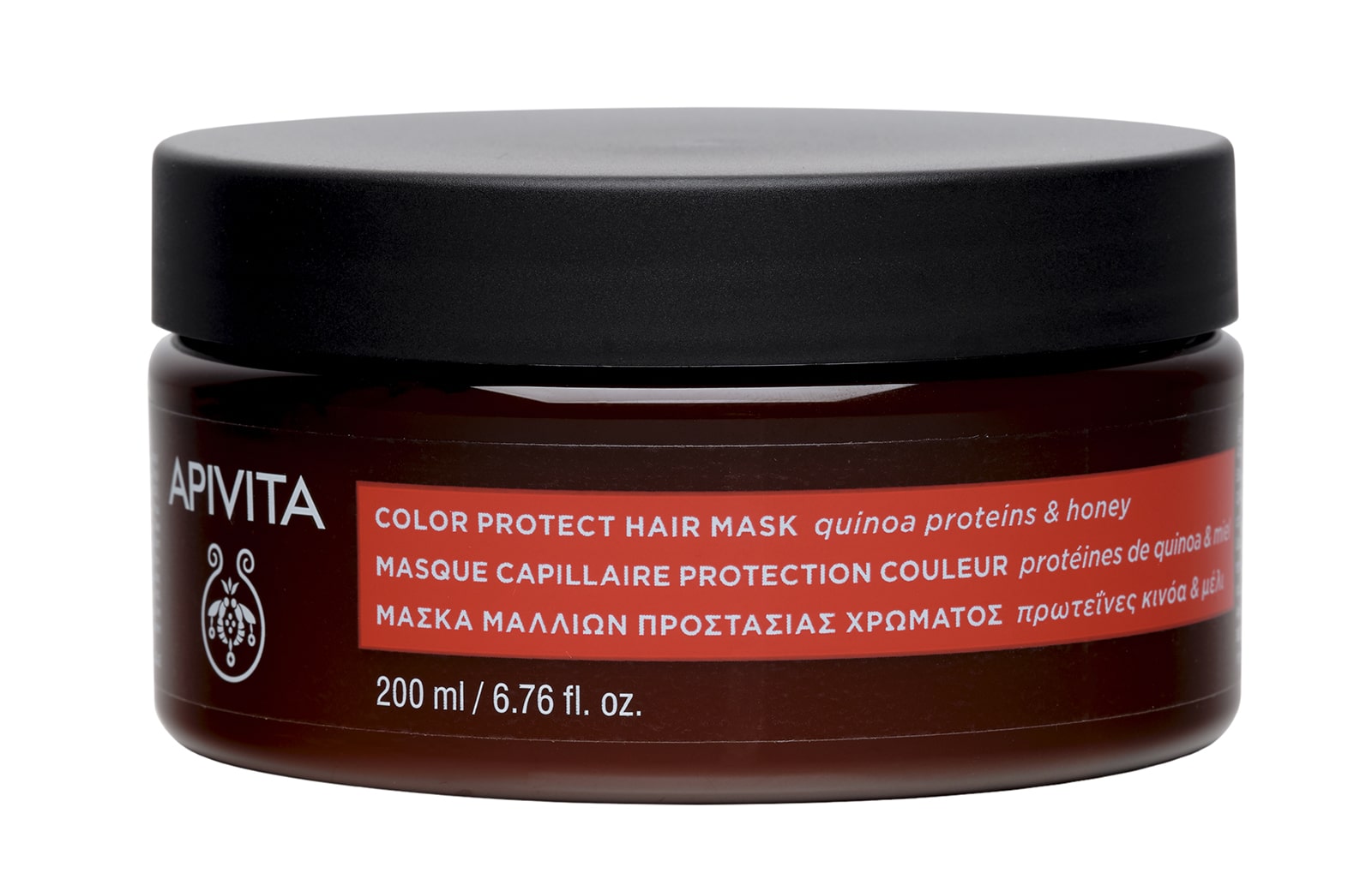 APIVITA - COLOR PROTECT Μάσκα Προστασίας Χρώματος με Πρωτεΐνες Κινόα & Μέλι - 200ml