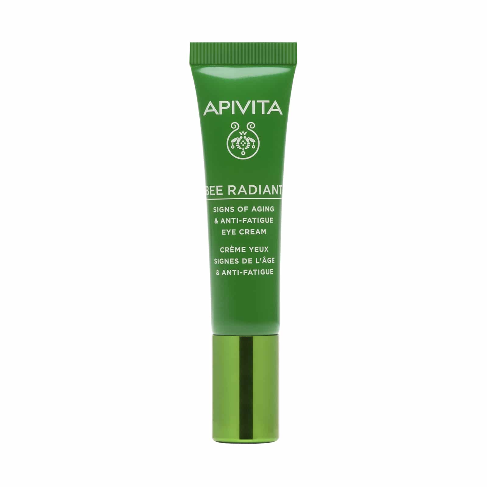 APIVITA - BEE RADIANT Κρέμα Ματιών για Σημάδια Γήρανσης & Ξεκούραστη Όψη με Λευκή Παιώνια & Πατενταρισμένη Πρόπολη - 15ml