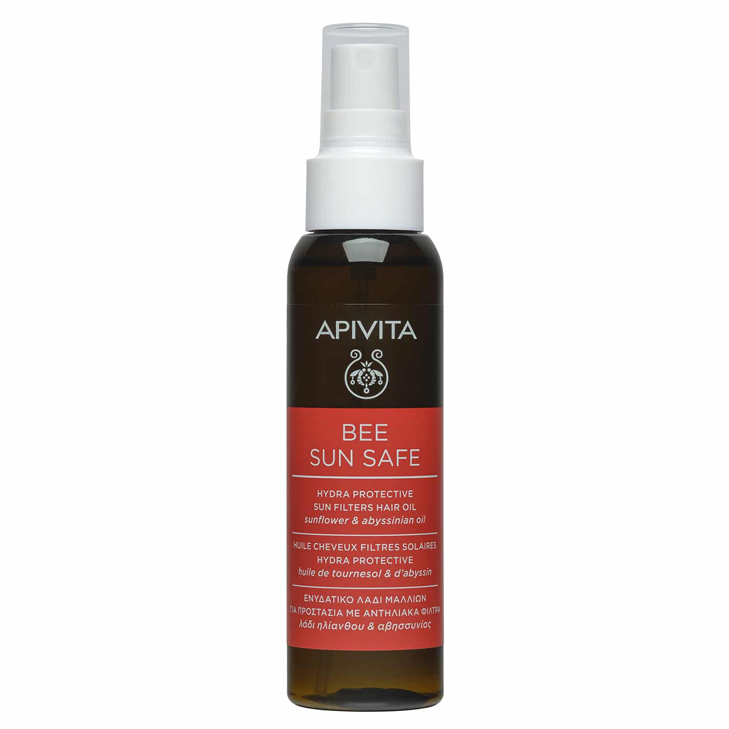 APIVITA - BEE SUN SAFE Ενυδατικό Λάδι Μαλλιών - 100ml