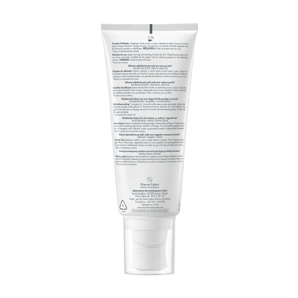 AVENE - XERACALM A.D. Baume Relipidant Αναπλήρωσης Λιπιδίων - 200ml