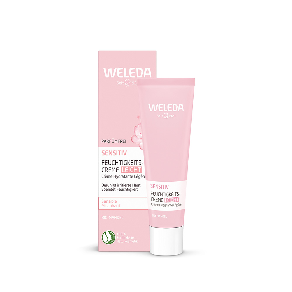 WELEDA - SENSITIVE Κρέμα Ενυδάτωσης με Αμύγδαλο (ελαφριά σύνθεση) - 30ml