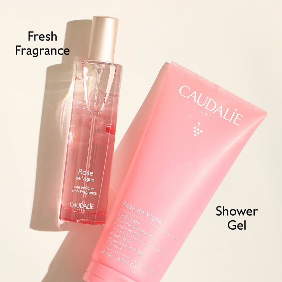CAUDALIE - Gel Douche Rose de Vigne - 200ml