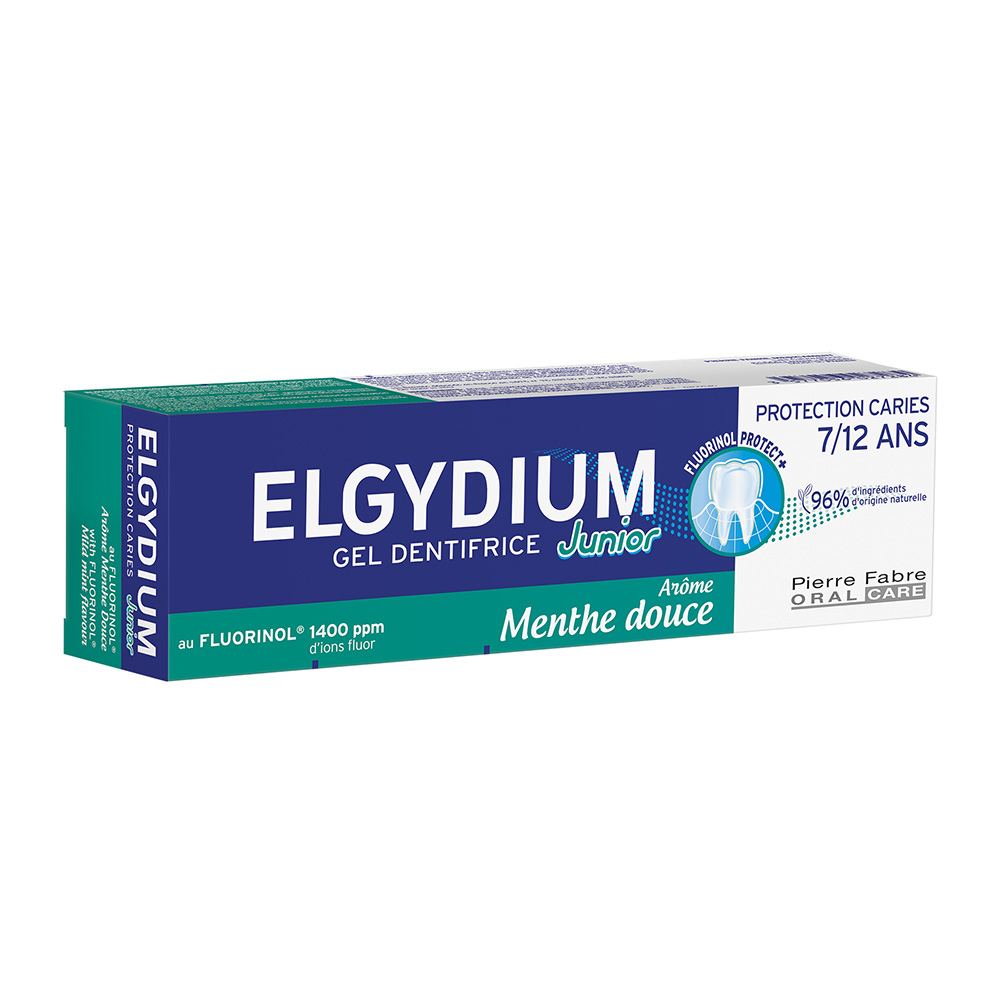ELGYDIUM - JUNIOR Gel Mild Mint Οδοντόπαστα (7-12 ετών) - 50ml