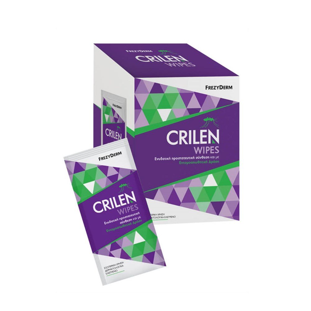 FREZYDERM - CRILEN Wipes σε ατομικά φακελάκια - 20τεμ.