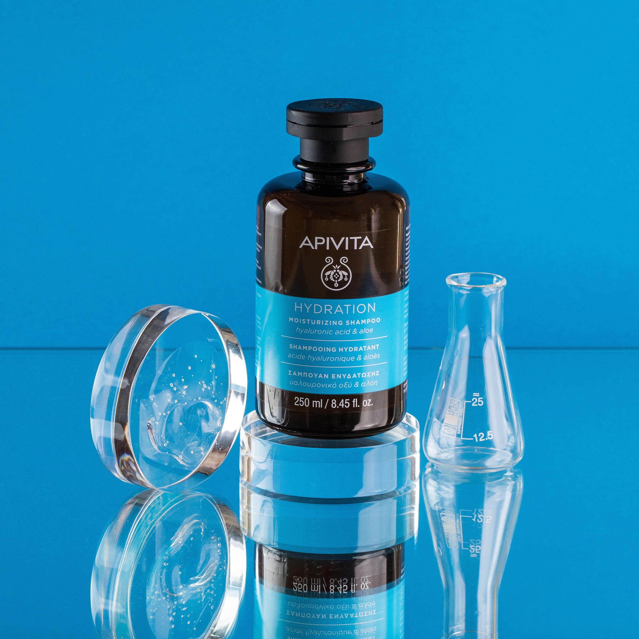 APIVITA - HYDRATION Σαμπουάν Ενυδάτωσης με Υαλουρονικό Οξύ & Αλόη - 250ml