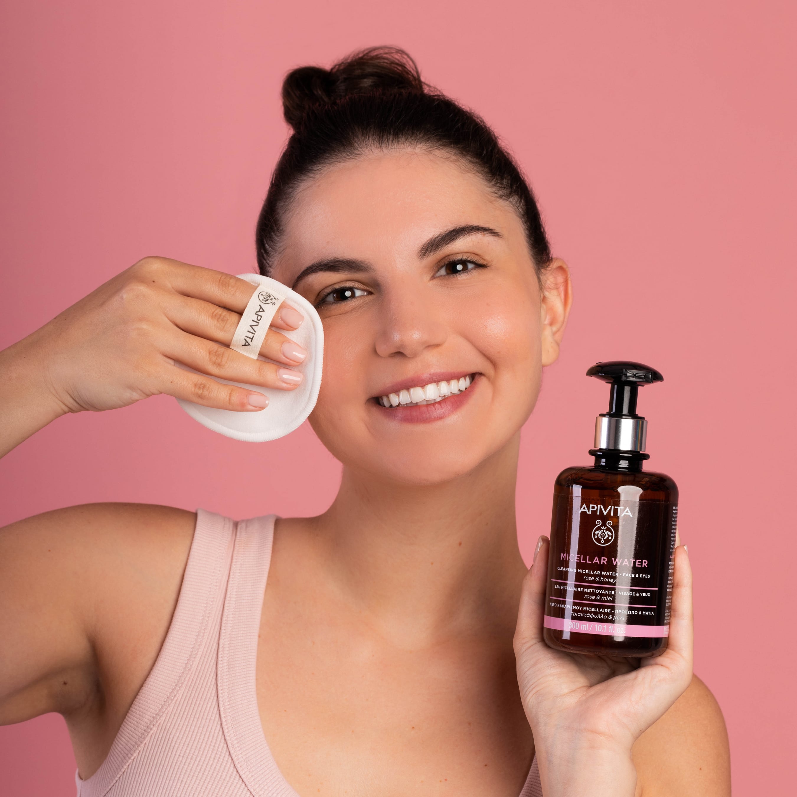 APIVITA - MICELLAR WATER Νερό Καθαρισμού Micellaire με Τριαντάφυλλο και Μέλι - 300ml