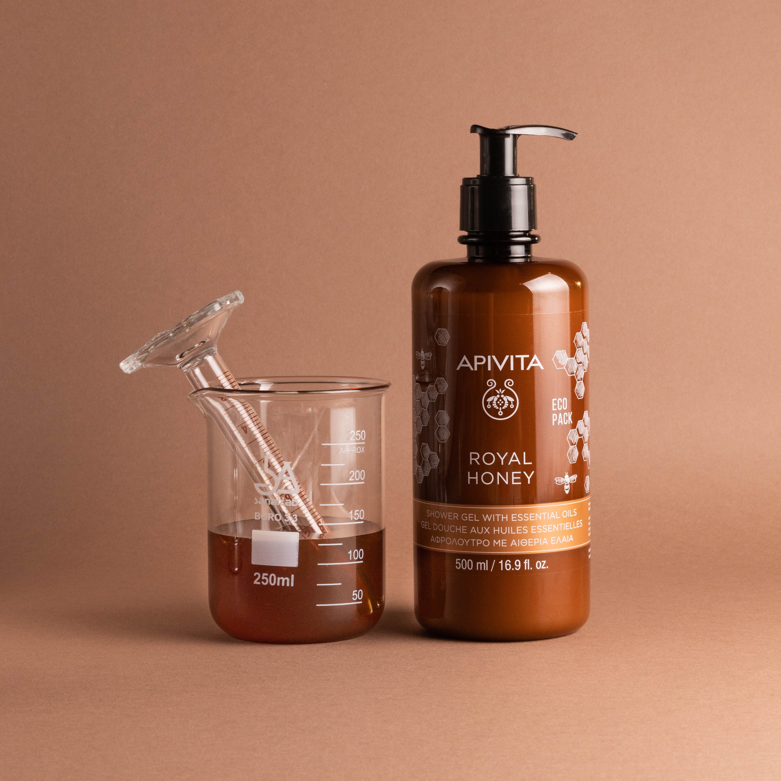 APIVITA - ROYAL HONEY Αφρόλουτρο με Αιθέρια Έλαια - 500ml