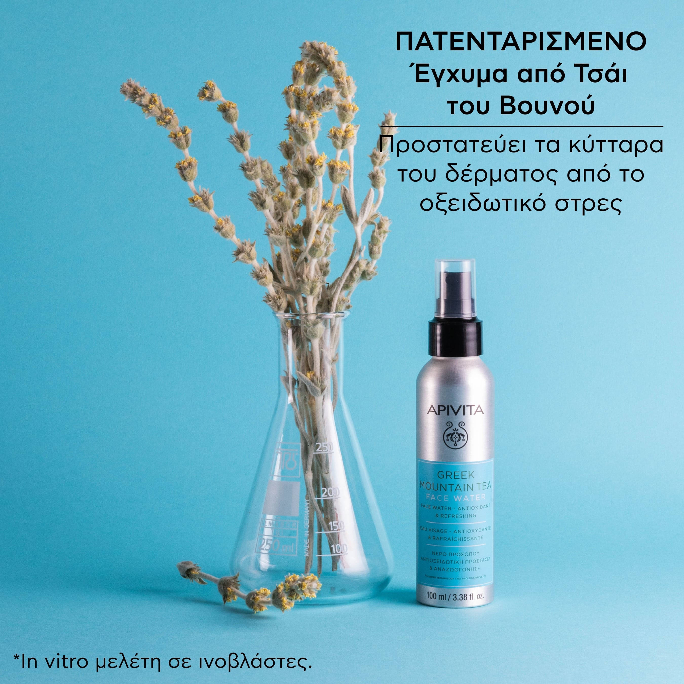 APIVITA - Νερό Προσώπου από Ελληνικό Τσάι του Βουνού - 100ml
