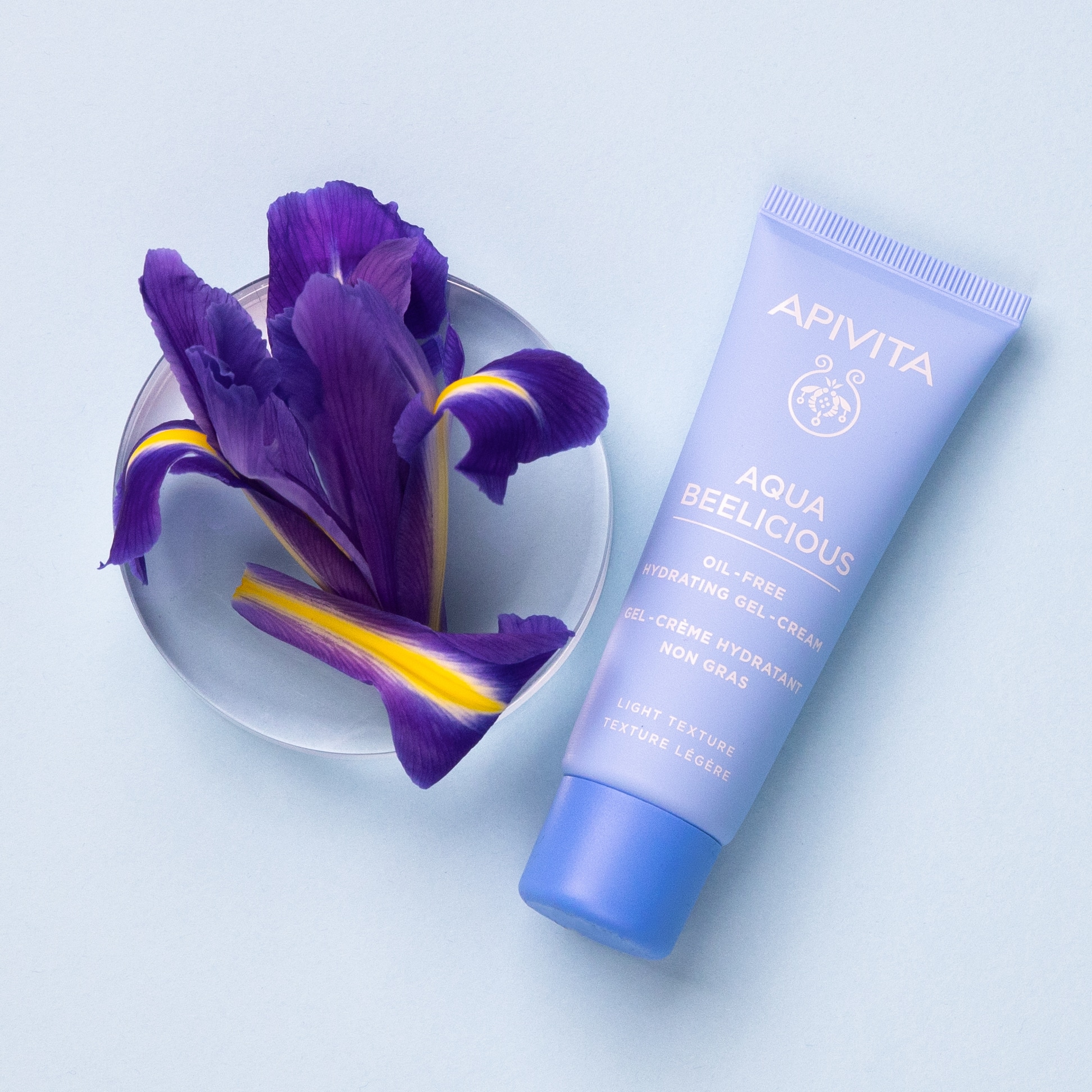 APIVITA - AQUA BEELICIOUS Απαλή Κρέμα Ενυδάτωσης Πλούσιας Υφής - 40ml