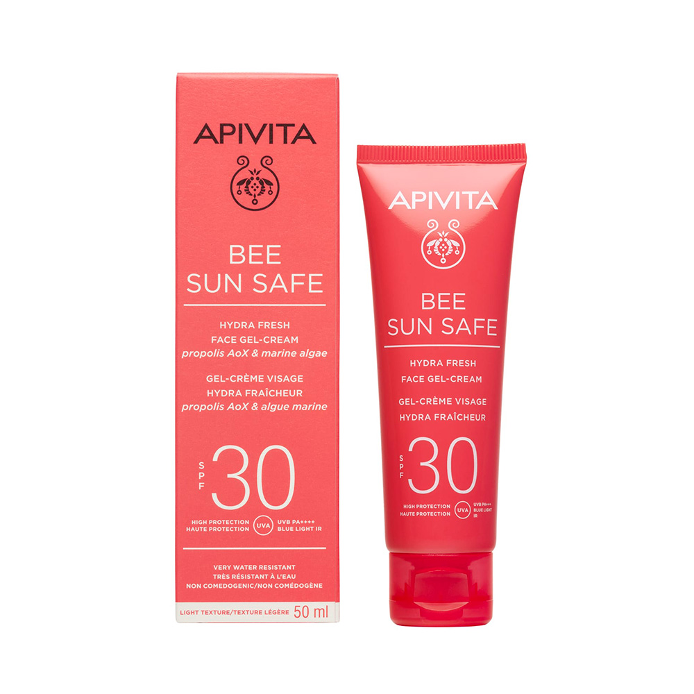 APIVITA - BEE SUN SAFE Ενυδατική Κρέμα-Gel Προσώπου SPF30 - 50ml