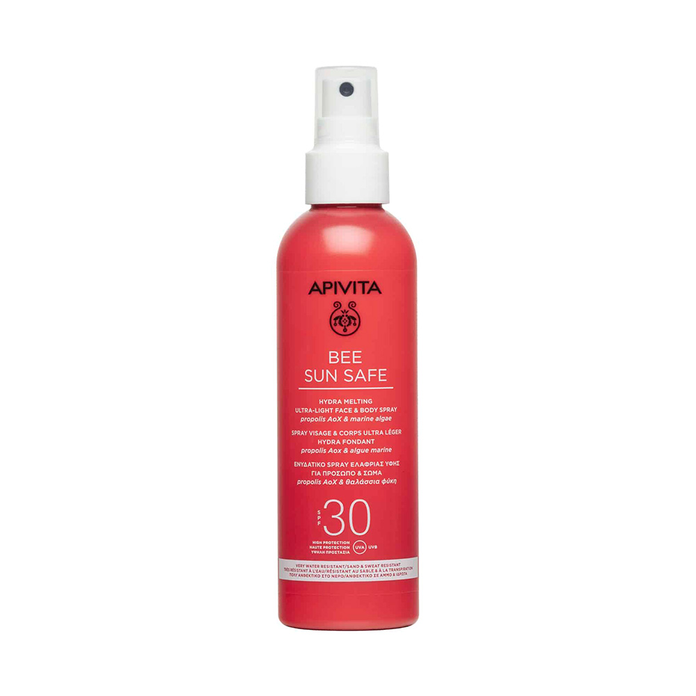 APIVITA - BEE SUN SAFE Ενυδατικό Spray για πρόσωπο & σώμα SPF30 - 200ml
