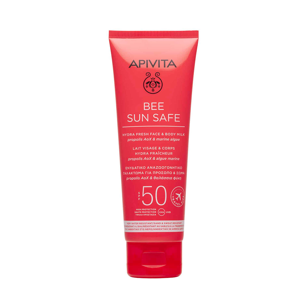 APIVITA - BEE SUN SAFE Ενυδατικό Γαλάκτωμα για πρόσωπο & σώμα SPF50 - 100ml