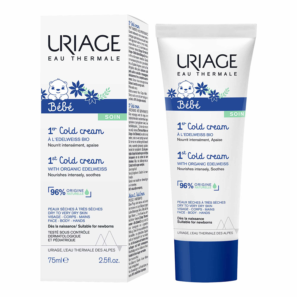 URIAGE - BEBE 1er Cold Cream a l'edelweiss Bio - 75ml