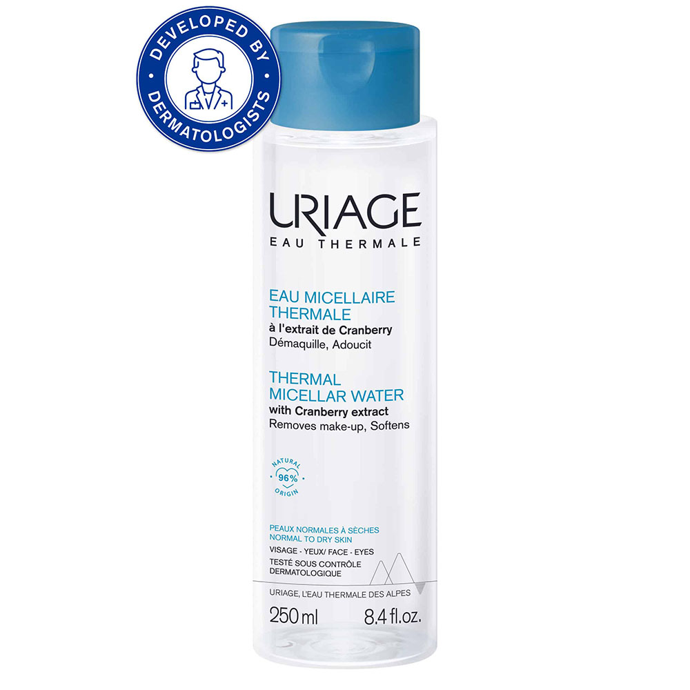 URIAGE - EAU MICELLAIRE THERMALE a l'extrait de Cranberry - 250ml PNS