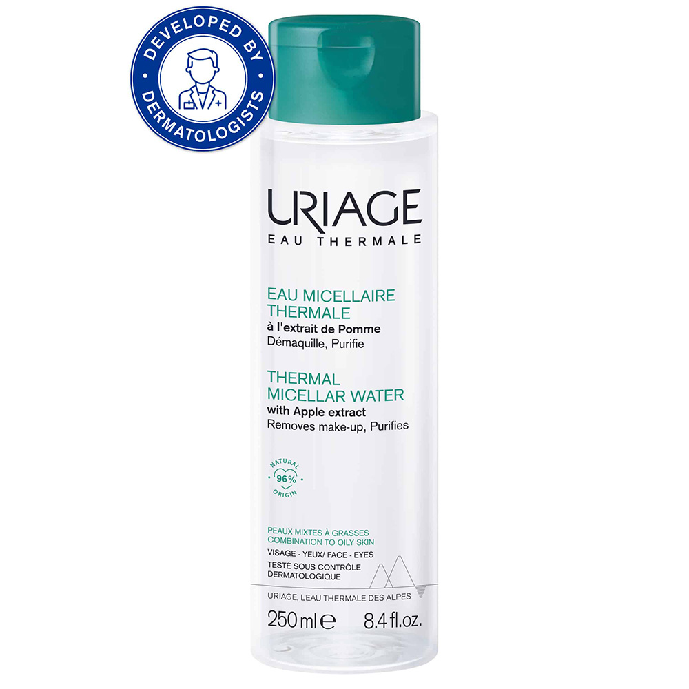 URIAGE - EAU MICELLAIRE THERMALE a l'extrait de Pomme - 250ml PM/Oily