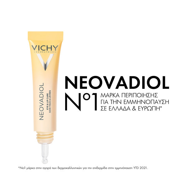 VICHY - NEOVADIOL Κρέμα Πολλαπλής Προστασίας για μάτια και χείλη - 15ml