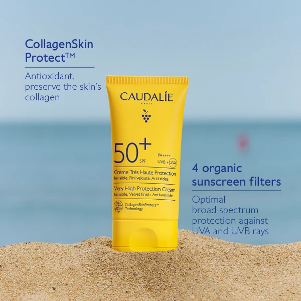 CAUDALIE - VINOSUN Very High Protection Cream SPF50+ - 50ml