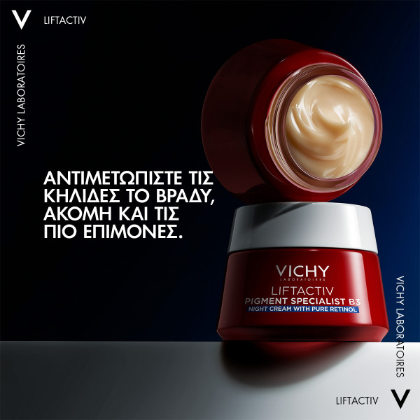 VICHY - LIFTACTIV Pigment Specialist B3 Night Cream with Pure Retinol - 50ml
