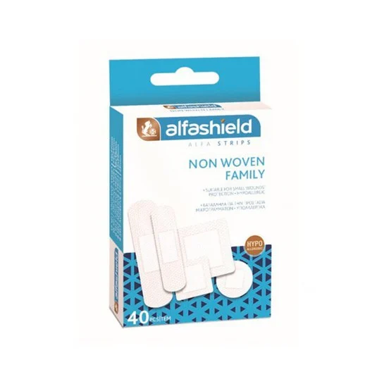 ALFASHIELD - FAMILY Αυτοκόλλητα Επιθέματα σε 5 μεγέθη - 40τεμ.