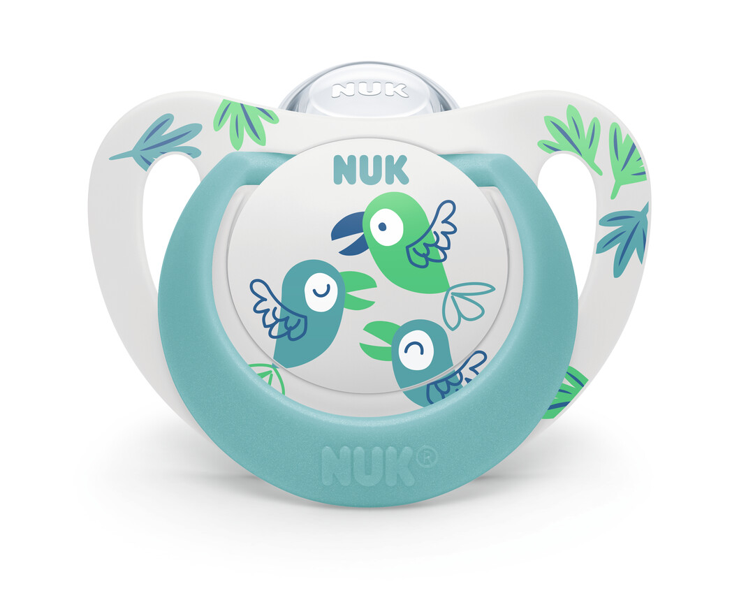 NUK - STAR Πιπίλα Σιλικόνης 6-18m - 1τεμ.