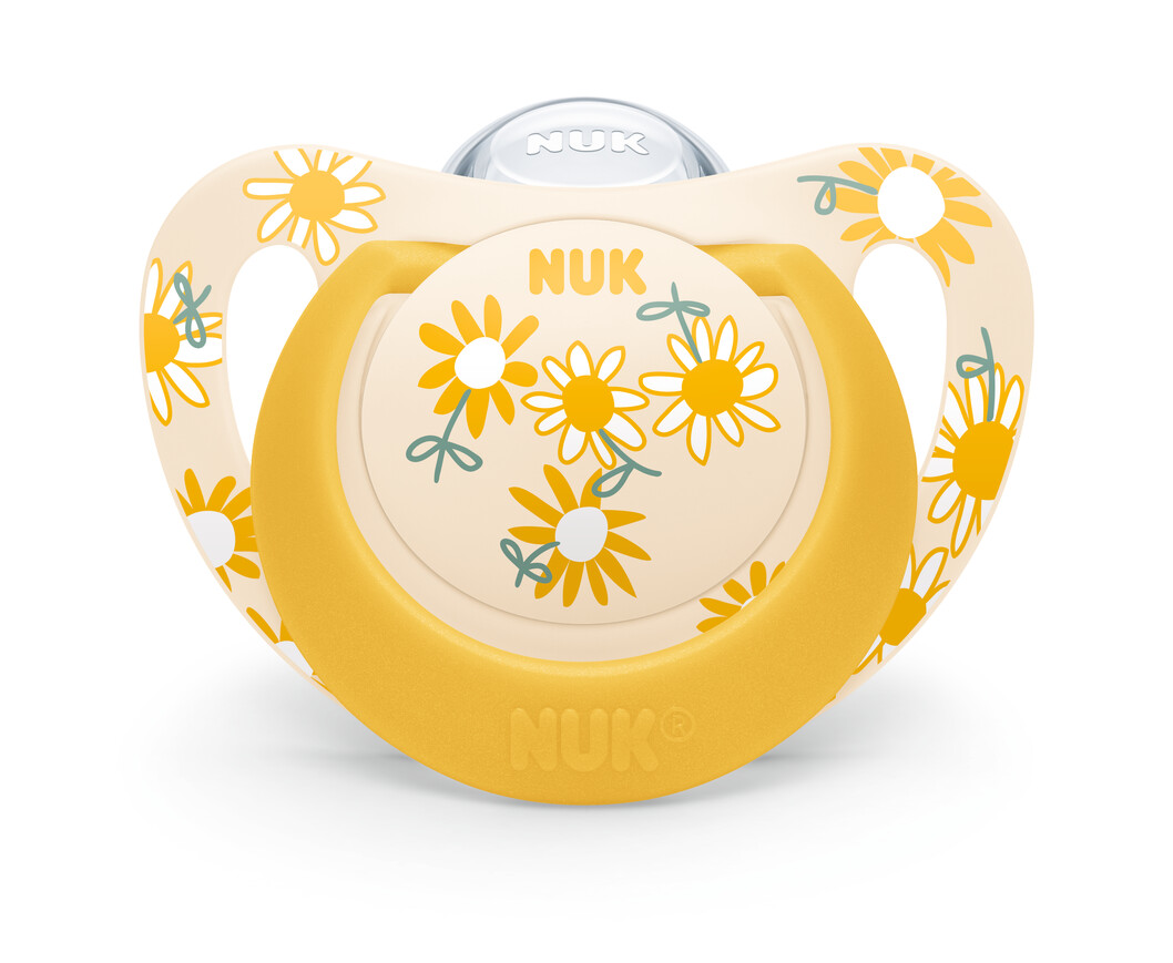 NUK - STAR Πιπίλα Σιλικόνης 6-18m - 1τεμ.