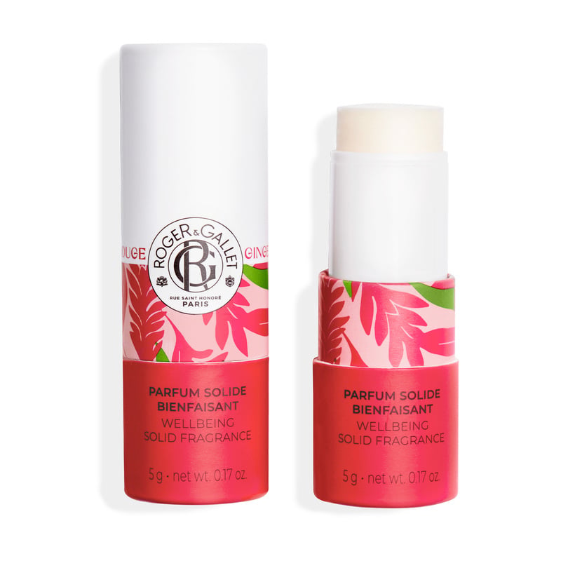 ROGER & GALLET - GINGEMBRE ROUGE Parfum Solide Bienfaisant - 5g