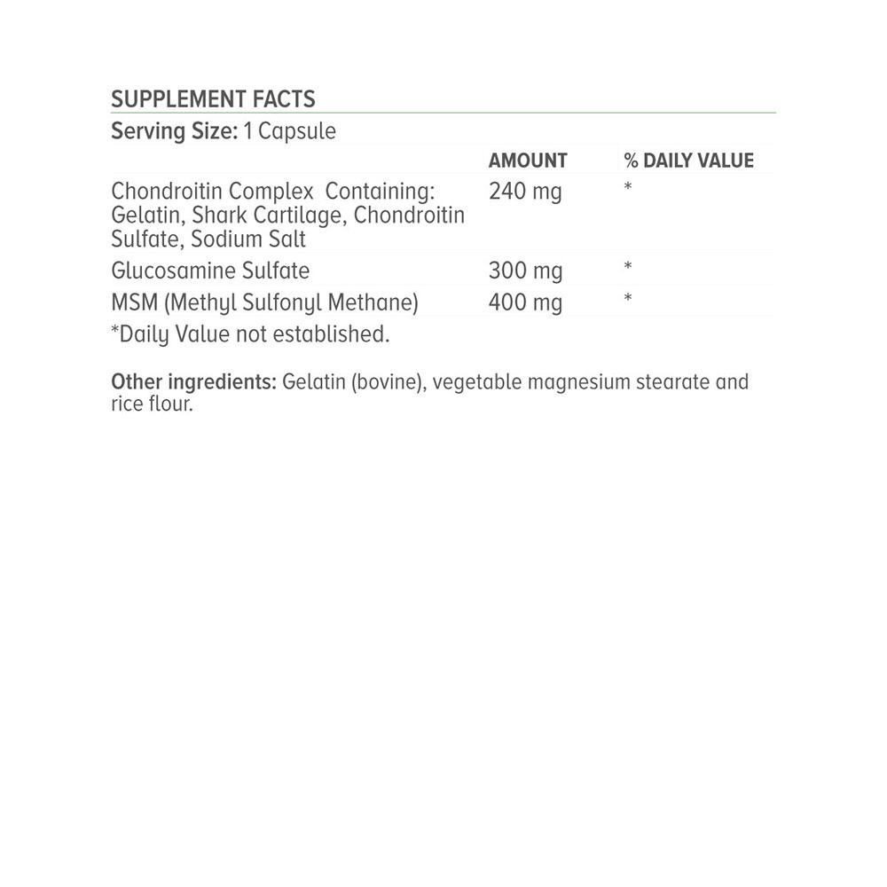 NATURAL VITAMINS - Joint and Arthritis Formula - 60caps