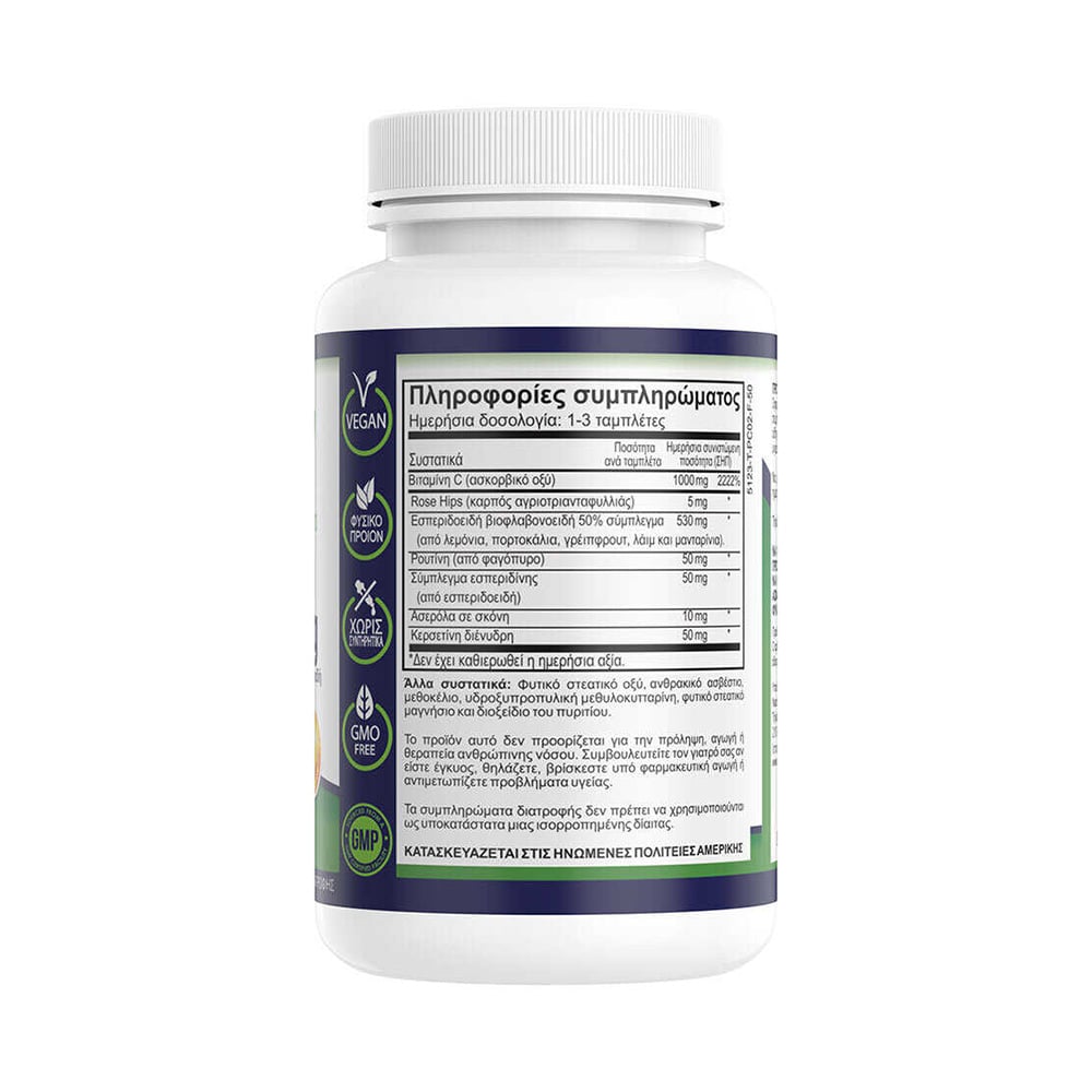 NATURAL VITAMINS - Formula C 1000mg with Bioflavonoids - 30tabs