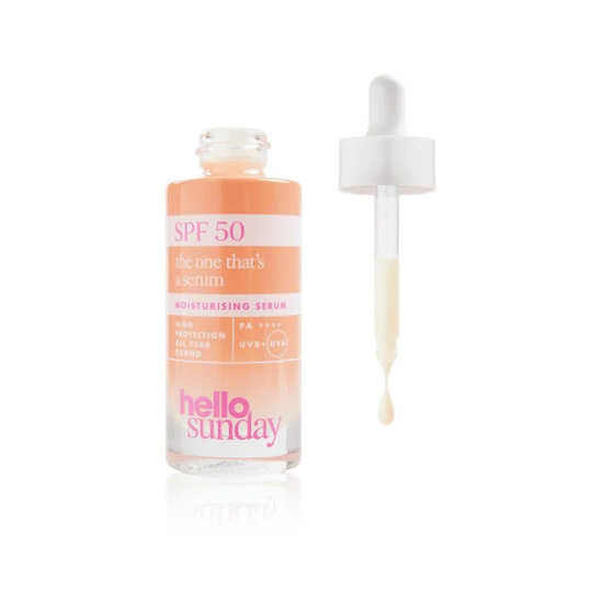 HELLO SUNDAY - THE ONE THAT'S A SERUM Face Drops SPF50 Αντηλιακός Ορός Προσώπου - 30ml