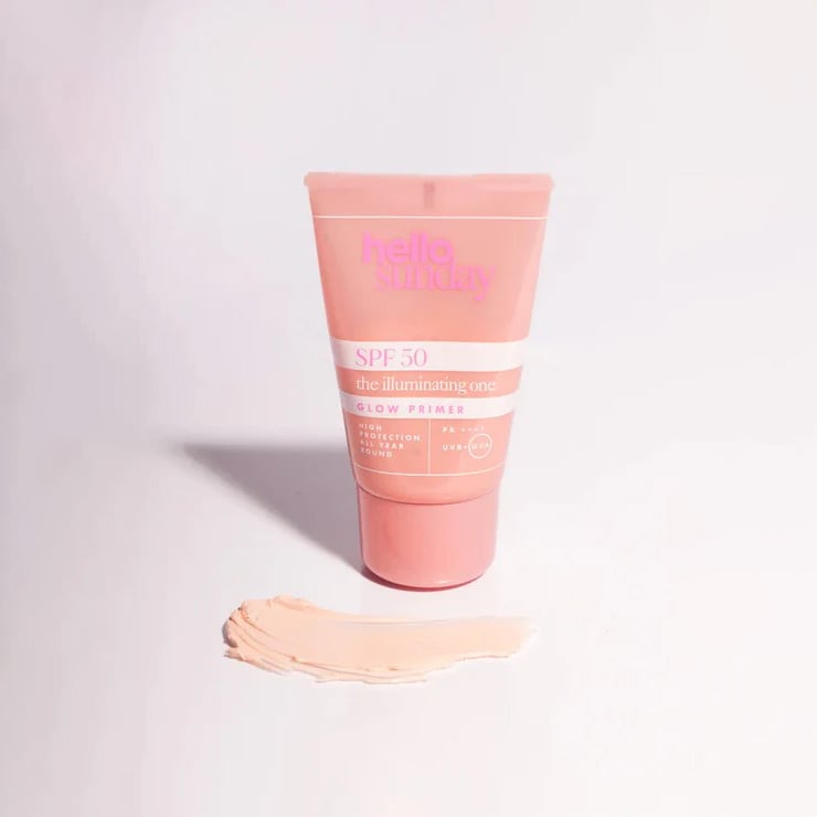 HELLO SUNDAY - THE ILLUMINATING ONE Glow Primer SPF50 Ενυδατική κρέμα προσώπου με λάμψη - 50ml