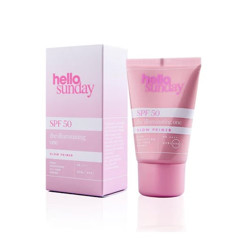 HELLO SUNDAY - THE ILLUMINATING ONE Glow Primer SPF50 Ενυδατική κρέμα προσώπου με λάμψη - 50ml
