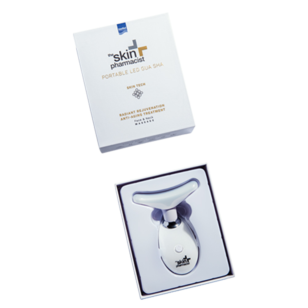 THE SKIN PHARMACIST - LED GUA SHA Συσκευή Μασάζ για πρόσωπο & λαιμό