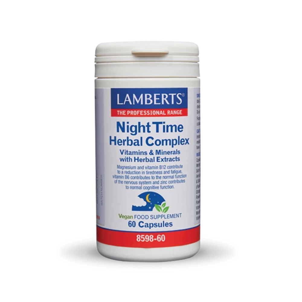 LAMBERTS - Night Time Herbal Complex - 60caps