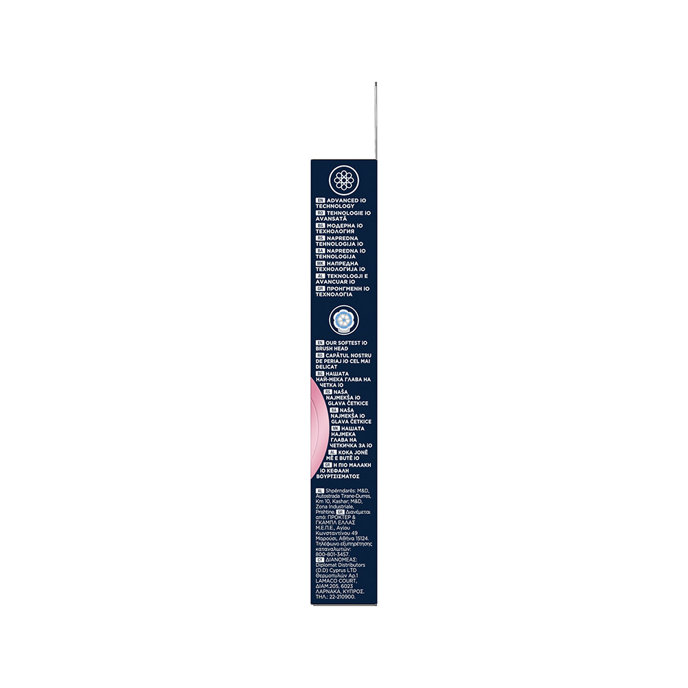 ORAL-B - iO Ανταλλακτικές Κεφαλές Gentle Care (black) - 4τεμ.