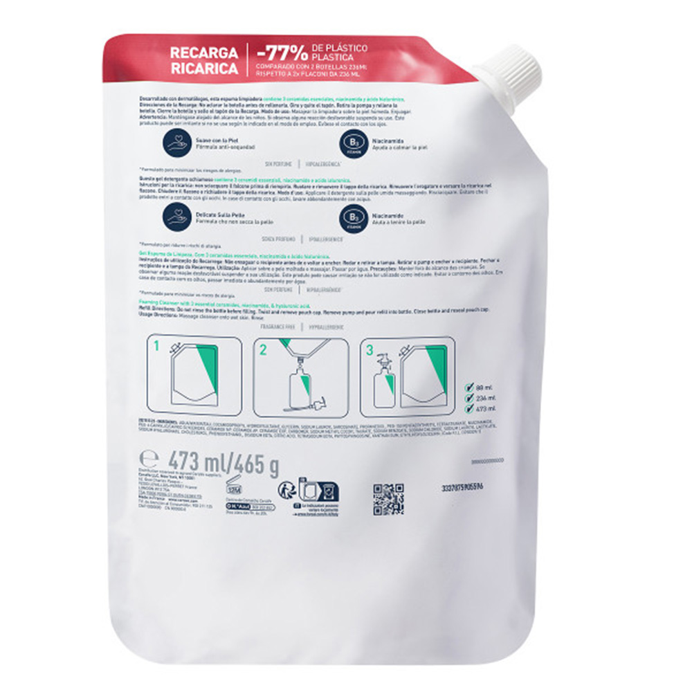 CERAVE - Foaming Cleanser (refill) - 473ml