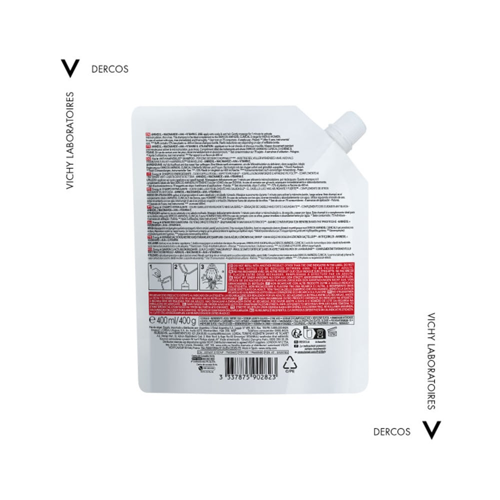 VICHY - DERCOS ENERGY+ Shampooing Stimulant (Refill) - 400ml