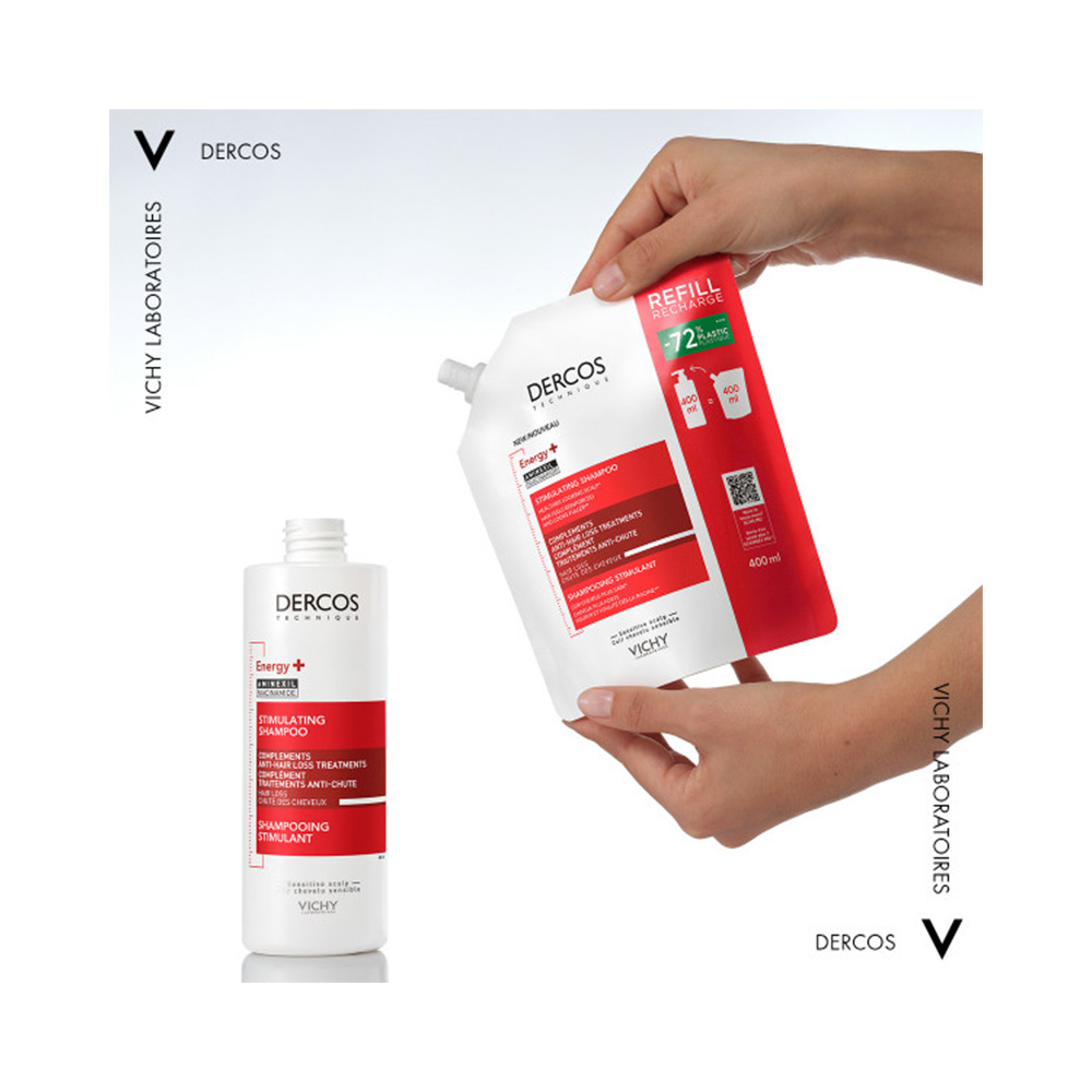 VICHY - DERCOS ENERGY+ Shampooing Stimulant (Refill) - 400ml