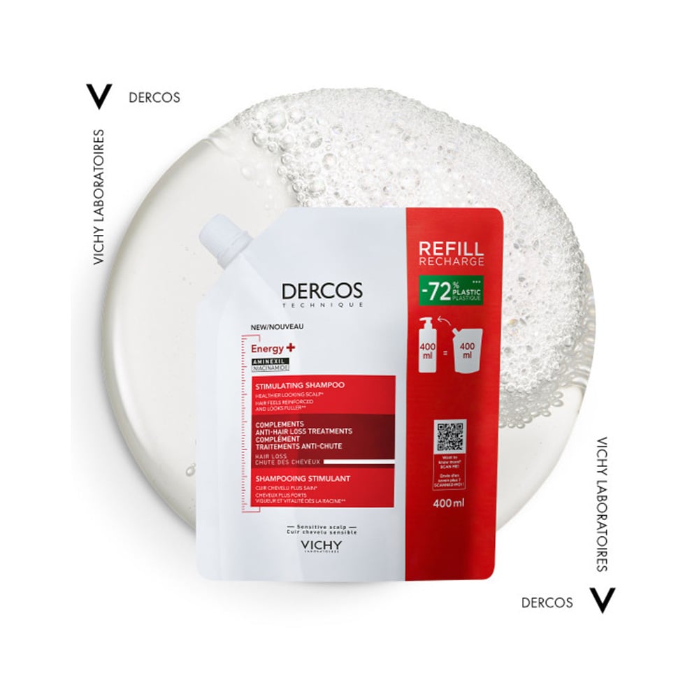 VICHY - DERCOS ENERGY+ Shampooing Stimulant (Refill) - 400ml