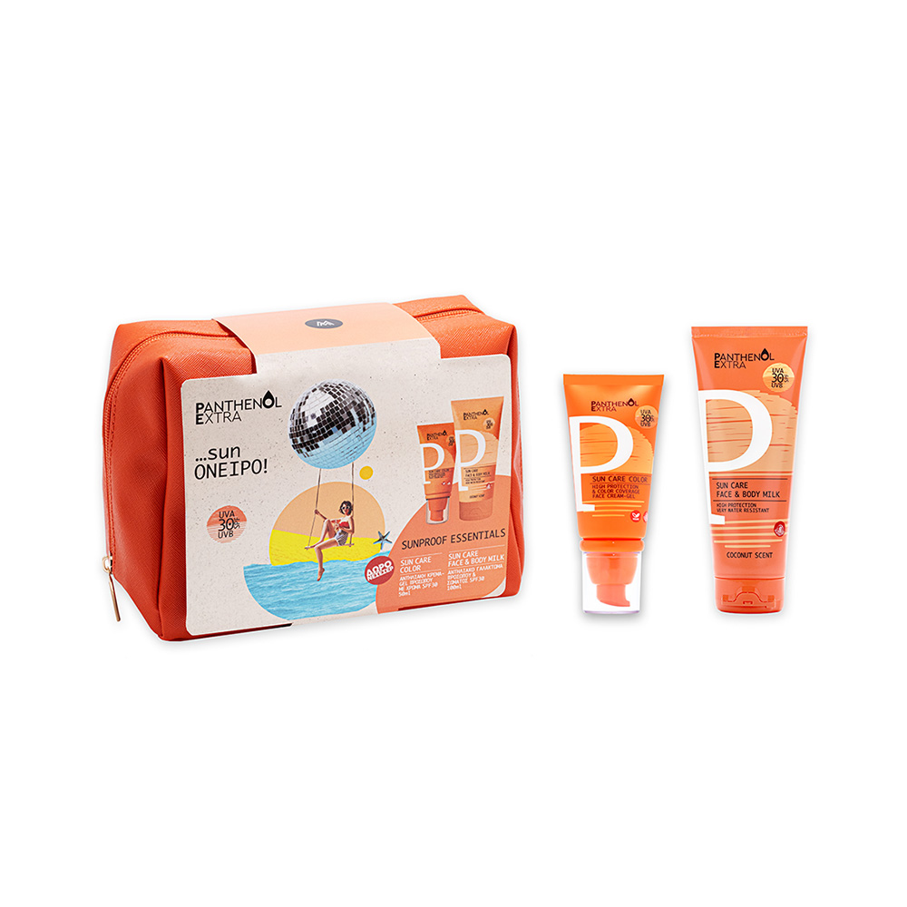PANTHENOL EXTRA - Promo Sun Care Gel Cream Color SPF30 - 50ml & Sun Care Face & Body Milk SPF30 - 100ml