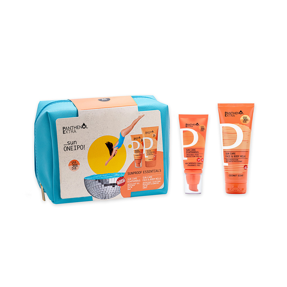 PANTHENOL EXTRA - PROMO PACK SUN CARE Diaphanous SPF30 - 50ml & Face & Body Milk SPF30 - 100ml