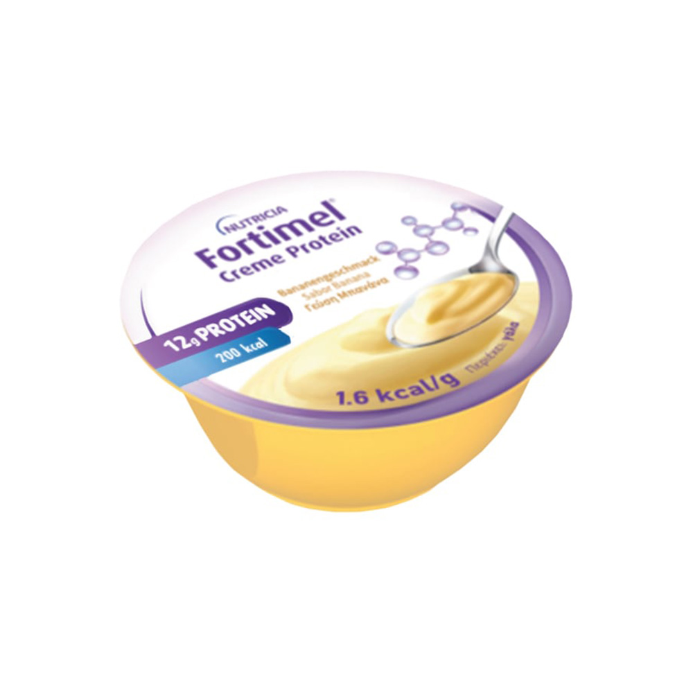 FORTIMEL - Creme Protein Μπανάνα (1.6 kcal) - 4x125g