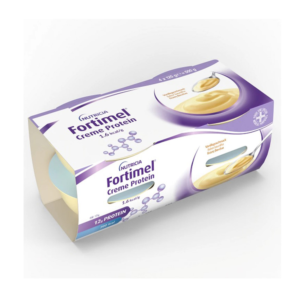 FORTIMEL - Creme Protein Μπανάνα (1.6 kcal) - 4x125g