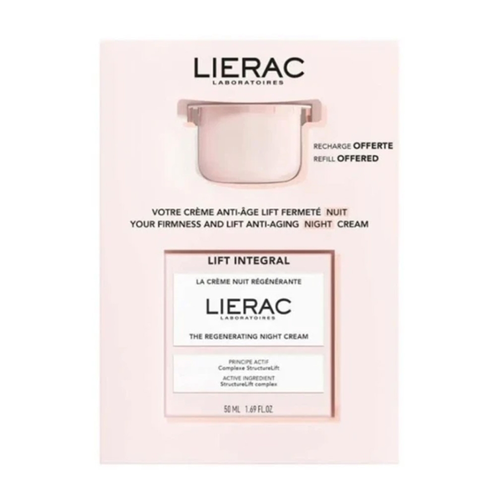 LIERAC - PROMO PACK LIFT INTEGRAL La Creme Nuit Regenerante - 50ml & Refill - 50ml